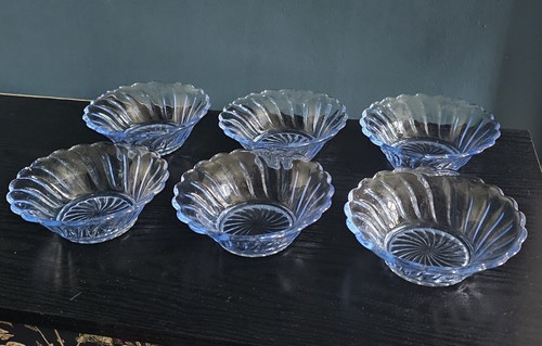 Vintage set blue - set, of