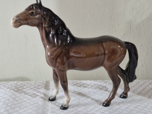 Beswick pony horse head up - beswick,