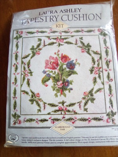 Laura ashley tapestry cushion - ashley,