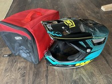 100% Aircraft Carbon MIPS R-core DH Enduro Full-face Helmet Large