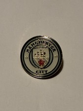 New Man City Crest Pin Badge, Manchester City Football Crest Fans Pin Badge