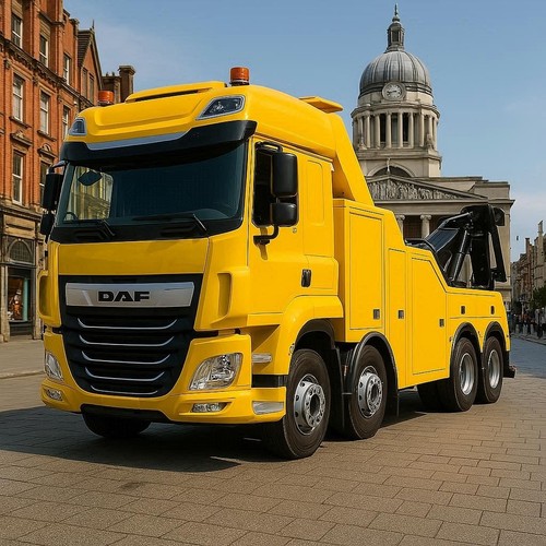 Heavy recovery truck - heavy, hgv