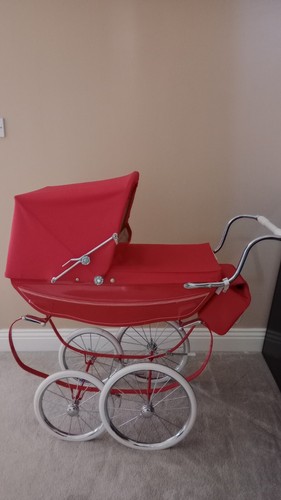Red silver cross - silver, dolls