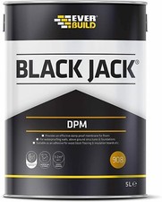 Black Jack Damp Proof Membrane 908, Walls Tiles Plasterboard Foundations DPM 5L