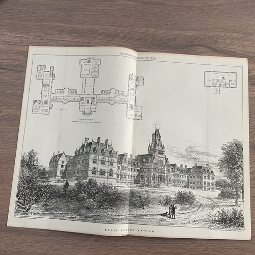 Antique print 1879 - print,