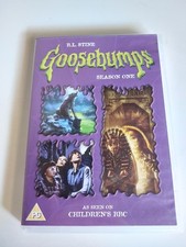 GOOSEBUMPS Season 1 Childrens TV Series DVD Boxset 1995 BBC PAL 2 R.L .STINE