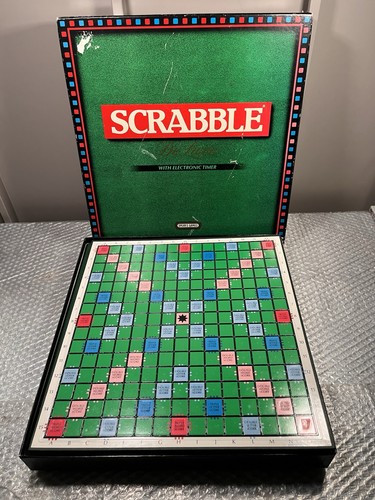 Scrabble deluxe edition - deluxe, 1988
