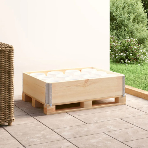 Walplus pine pallet collar - walplus,