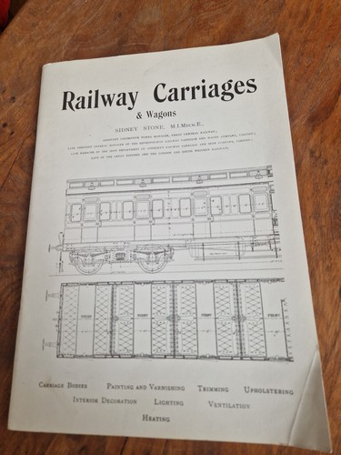 Railway carriages sidney stone - railway,