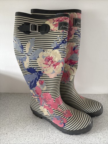 Joules ladies wellies blue - ladies,