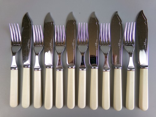 Vintage fish cutlery set - vintage, set.