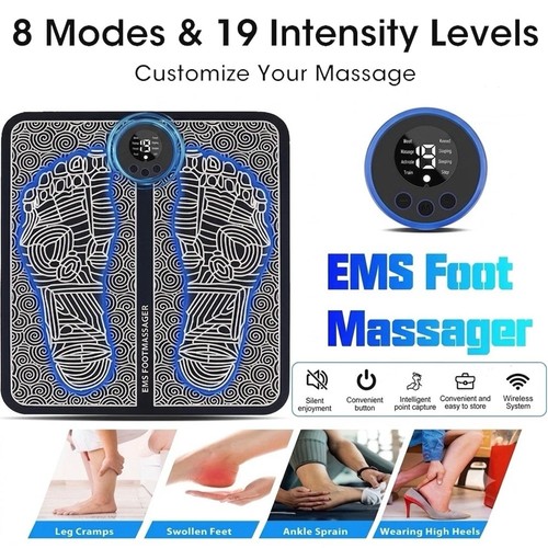 Ems foot massager mat electric - ems,