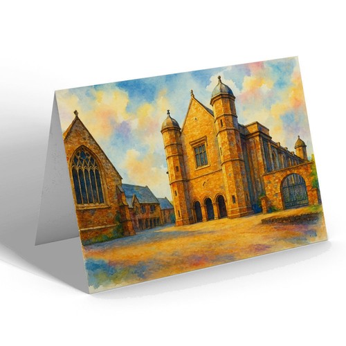 Greeting card uppingham - card,
