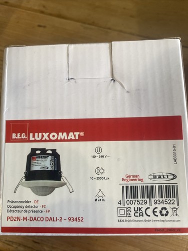 Luxomat dali motion detector - luxomat, dali-2