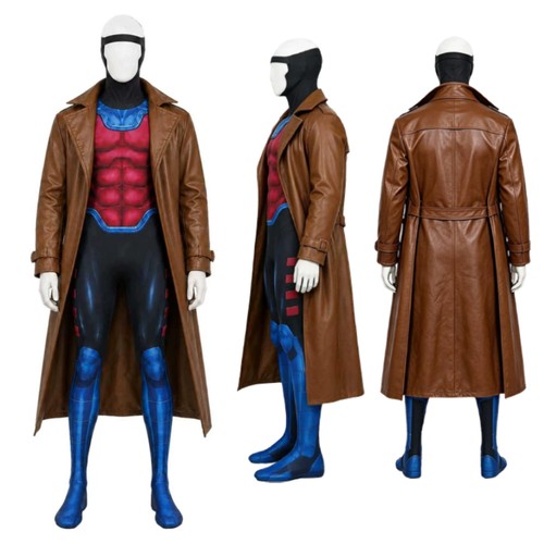 Gambit jumpsuit coat headgear - gambit,