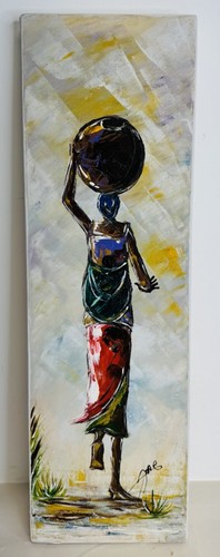 Original african painting - original, of