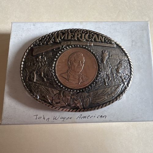 John wayne american belt - wayne, "american"