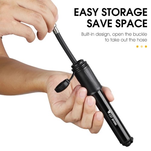 Mini bicycle pump portable - bicycle,