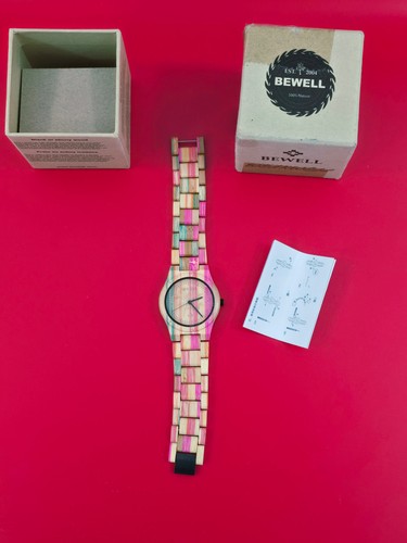 Bewell wooden watch - bewell,