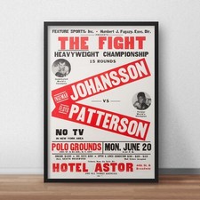 Vintage Boxing Poster Floyd
