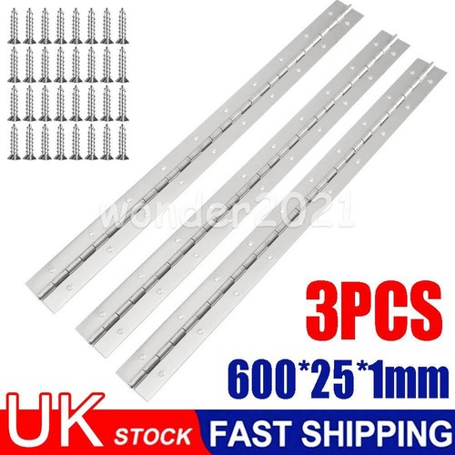 Continuous piano hinges - 3x,