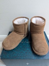 EMU Australia Kids Wallaby Mini Chestnut Size UK 9 EU 27