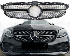 For Mercedes C-Class W205 Grill Front Bumper Grille 2018-2020 C180 C200 C250 AMG