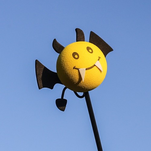 Halloween car bat - halloween,
