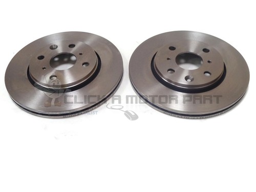 Front vented brake discs set - brake,