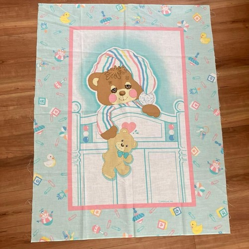 Vintage teddy beddy - vintage, panel