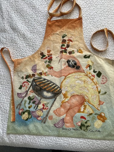 Erika oller apron - apron, thrill