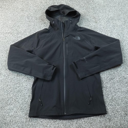 North face jacket mens black - face,
