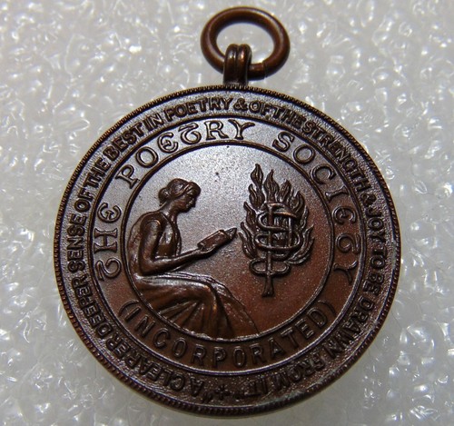 1938 the poetry society medal - 1938,