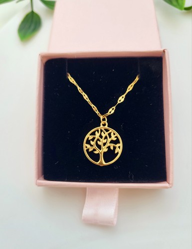 Women gold plated tree of - women's,