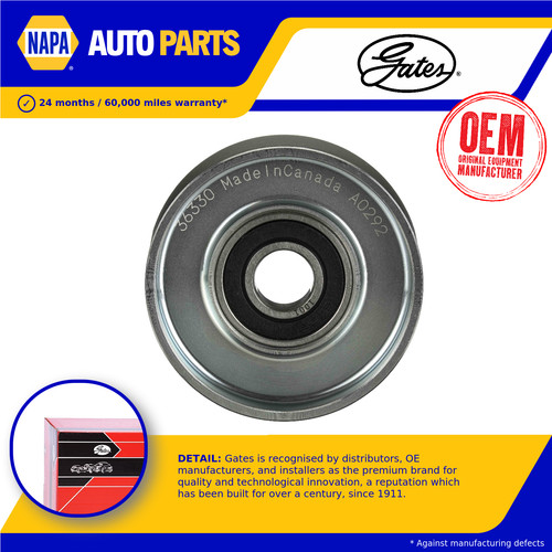 Aux belt idler pulley - pulley, fits