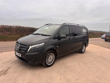 2022 (72) Mercedes Vito Automatic 6 seat Crewvan. £27490+VAT. 12 Month MOT