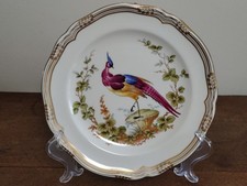 Vintage Spode Side Plate, Chelsea Bird Pattern with Gilt Edging, 19.5cm
