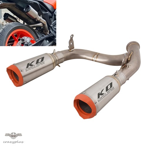 Exhaust mid link - exhaust, l&r