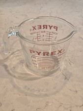 Vintage PYREX 1-Cup Glass