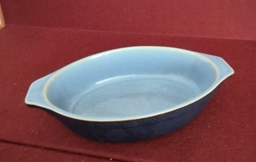 Denby blue jetty entrée - blue,
