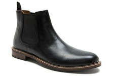 Mens Thomas Crick Bateman Classic Leather Dealer Chelsea Ankle Boots Sizes 7-12