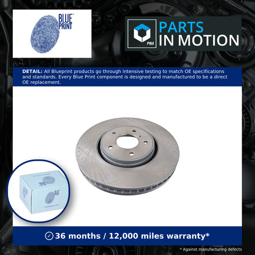 Brake discs pair vented - brake,