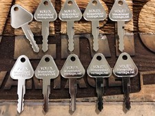 10 keys for VOLVO SAMSUNG