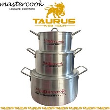 6Pc MASTER COOK 3 Pots REGAL