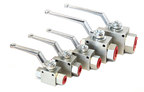 Way hydraulic ball valve - ball,