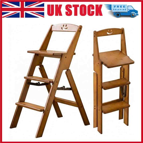 Folding step ladder - folding, chair