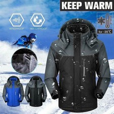 Mens Jacket Coats Winter Warm