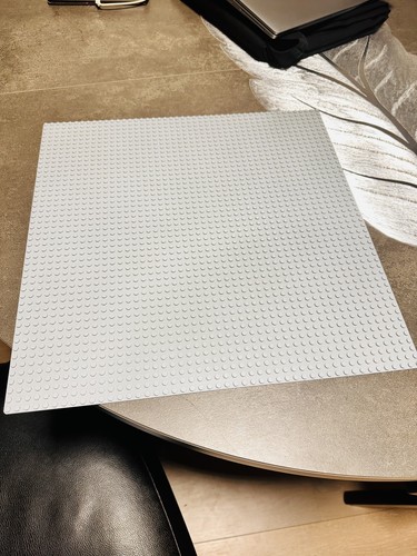 Lego baseplate 48 grey - lego,