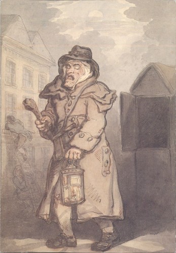 Thomas rowlandson night - rowlandson,