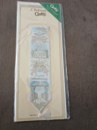 Cash ltd woven bookmark - &, j